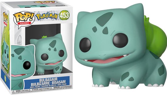 Pop Games: Pokémon Bulbasaur - Funko Pop #453