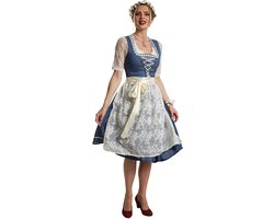 dressforfun - Midi-Dirndl Kleinwalsertal model 2 XL - verkleedkleding kostuum halloween verkleden feestkleding carnavalskleding carnaval feestkledij partykleding - 304643