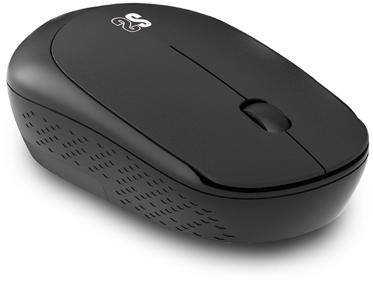 Wireless Mouse Subblim Ratón Business Plus Silencioso inalámbrico 2.4G 1200 DPI Black (1 Unit)