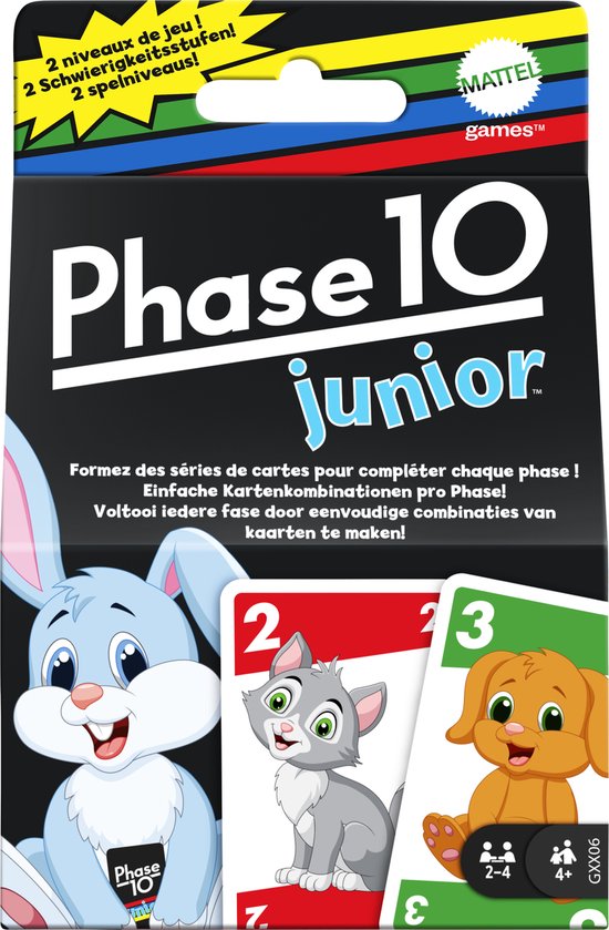 Phase 10 Junior - Kaartspel cadeau geven