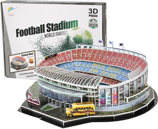 BANDAI Eleven Force EF16423 Figura Estadio Spotify Camp NOU (FC Barcelona), Coleccionables para Exhibición, Idea de Regalo, Juguetes para Niños y Adultos, Fans de Fútbol