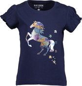 Blue Seven HORSES Meisjes T-shirt Maat 116