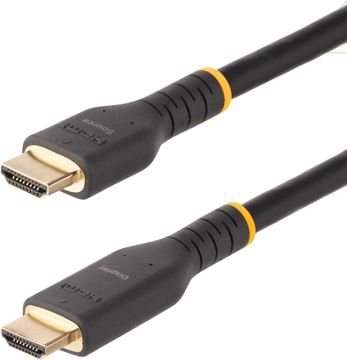 StarTech.com 10m Actieve HDMI Kabel met Ethernet - HDMI 2.0 4K 60Hz UHD - Robuuste HDMI Kabel met Ar