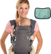 BERKATMARKT - Babydrager Flip Advanced 4-in-1, babydrager met ergonomische zitting, verstelbaar, draagmodus voor gezicht van de wereld en gezicht voor jezelf, voor pasgeborenen en baby's van 3,5 tot 14,5 kg