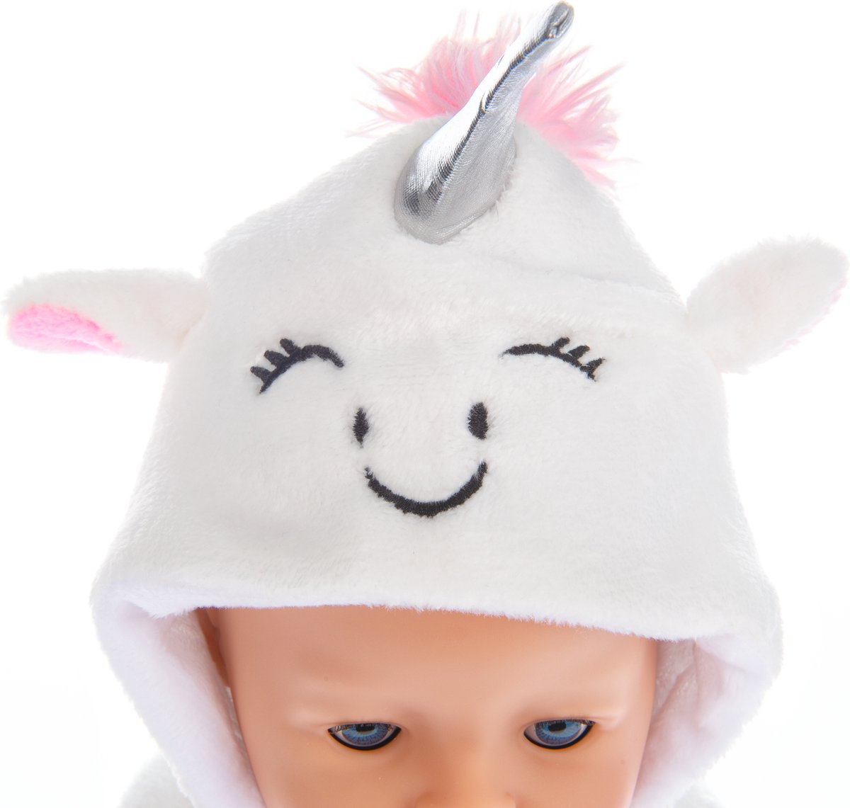 Isa's Friends® - Poppenkleding - Kleertjes geschikt voor o.a. BABY born - 43 cm - Unicorn Onesie — afbeelding 5