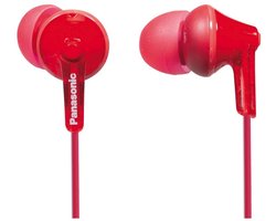 Panasonic RP-HJE125E-R hoofdtelefoon/headset Hoofdtelefoons In-ear Rood