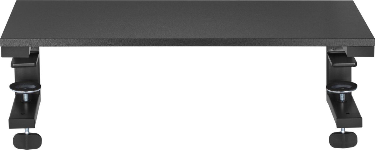 Monitorhouder, 3 monitoren, bureau, 1 vaste 49 inch en 2