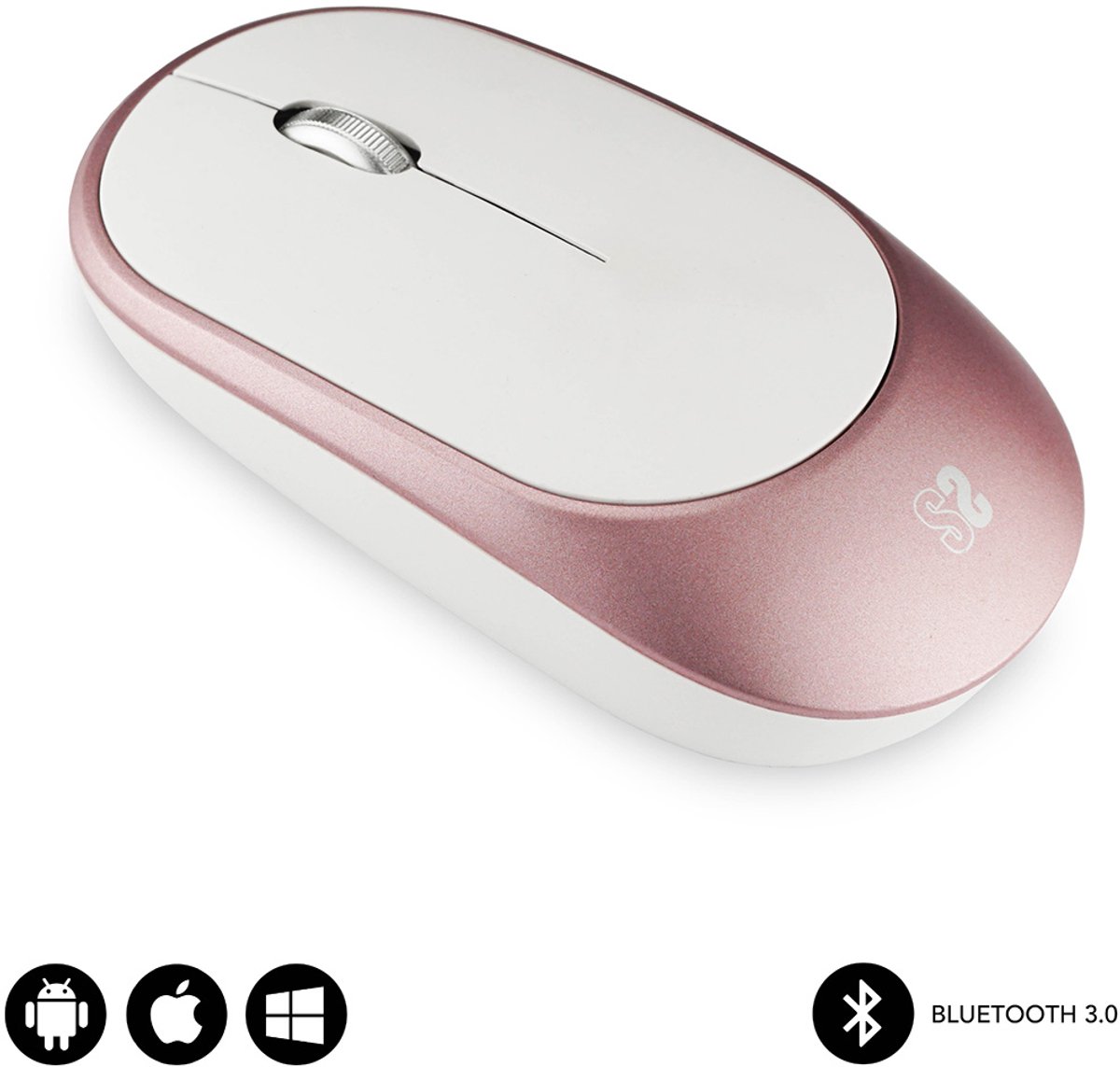 Subblim Bluetooth Smart Draadloze Muis Roze