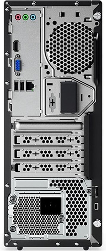 Lenovo V55T（Ryzen5 3400g／8GB／256GB／180w） Lenovo V55t Ryzen 5 5600G/8GB/256GB SSD desktop pc Black