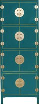 Fine Asianliving Chinois Jade Blauw Sarcelle L67xP45xH180cm - Collection Meubles Oriental Chinois Meubels
