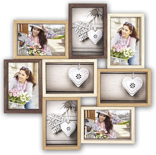 Foto collage – Photo Frame Collage – Photo Frame – Fotolijst – Woonkamer Accessoires – Wanddecoratie Woonkamer