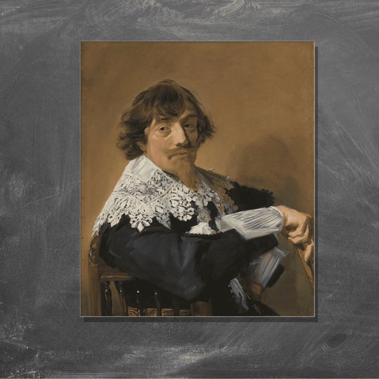 Schilderij / Poster Portret van een man - Frans Hals