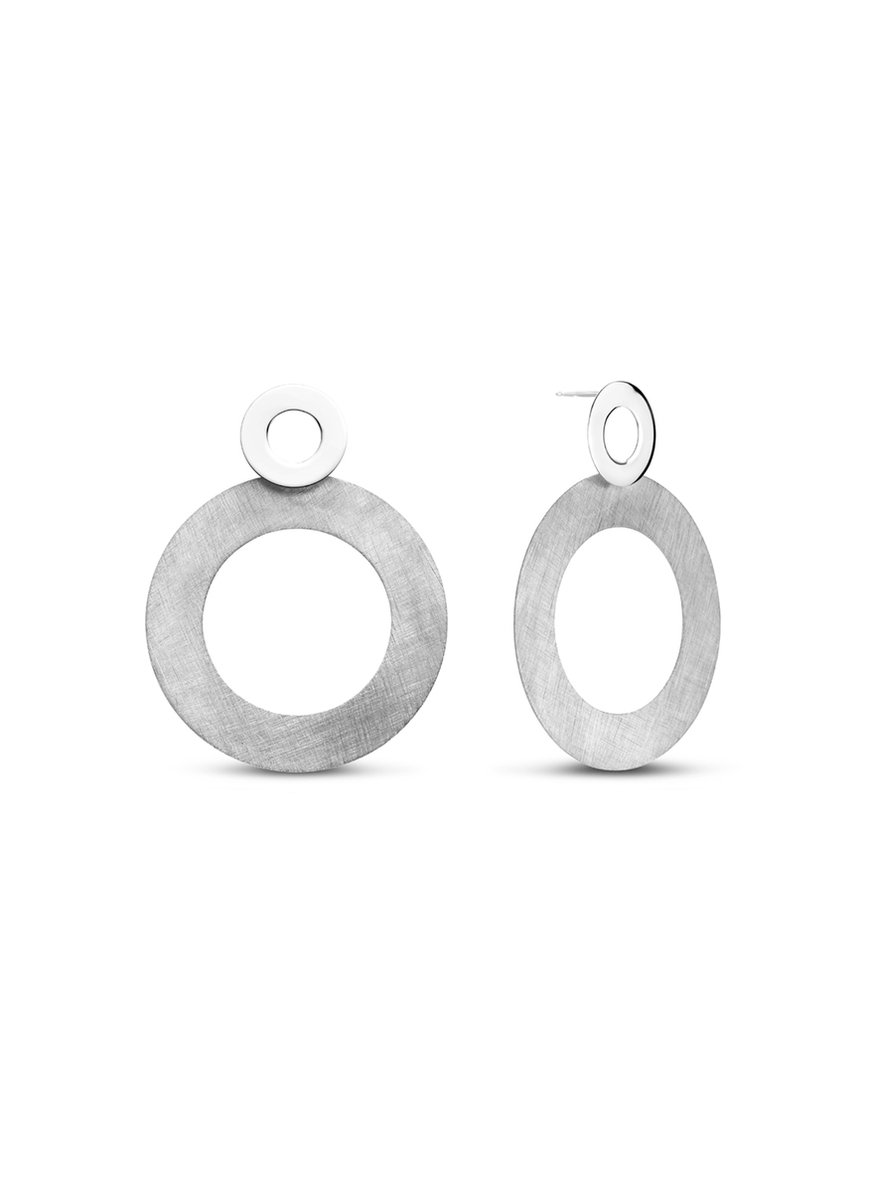 Casa Jewelry Oorhangers Salo - Zilver