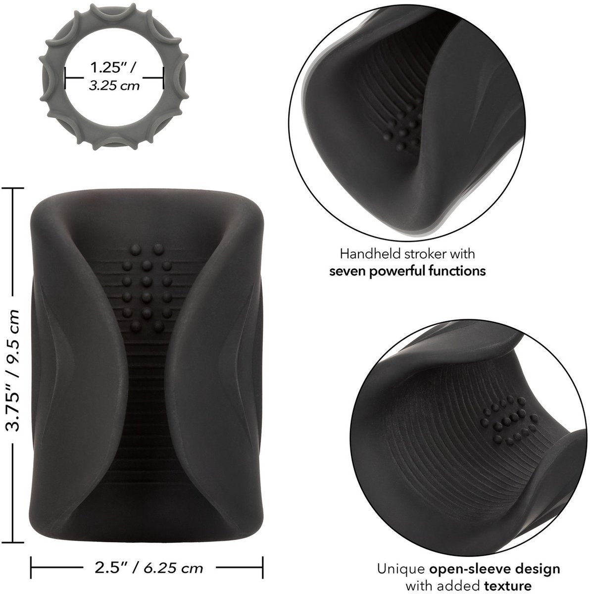 CalExotics - Pro Stroker - Masturbator Stroker Zwart