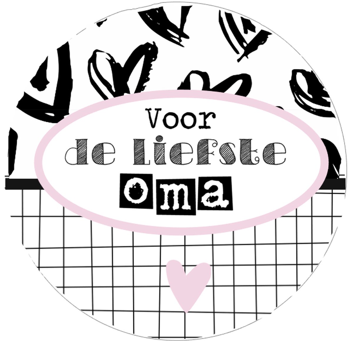 Make up - Zakspiegel Spiegeltje Liefste Oma 56mm handtas