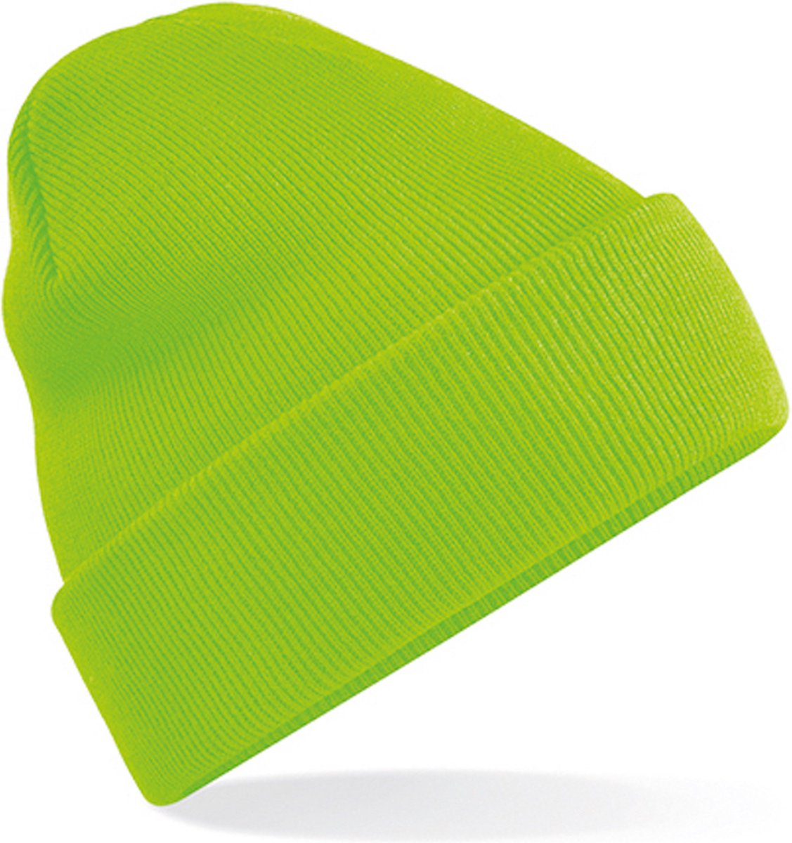 Beechfield 'Original Cuffed Beanie' Fluorescent Green
