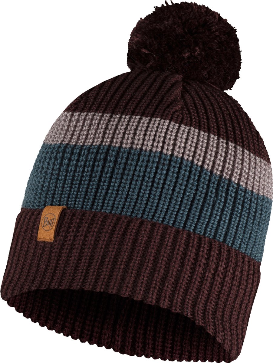 BUFF® Knitted Hat ELON MAROON - Muts