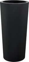 Argento Vase M Natural Black 36x68