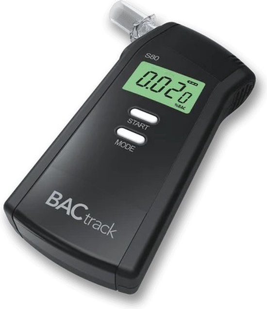 BACtrack S80 Professional Breathalyzer Alcoholtester bol