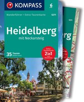 KOMPASS Wanderführer 5271 Heidelberg mit Neckarsteig Wandelgids