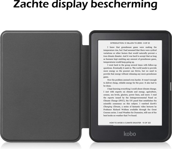 Hoesje Geschikt voor Kobo Clara 2E Hoes Book Case - Hoes Geschikt voor Kobo Clara 2E Hoesje Book Cover - Graffity van Hoesje  — afbeelding 5