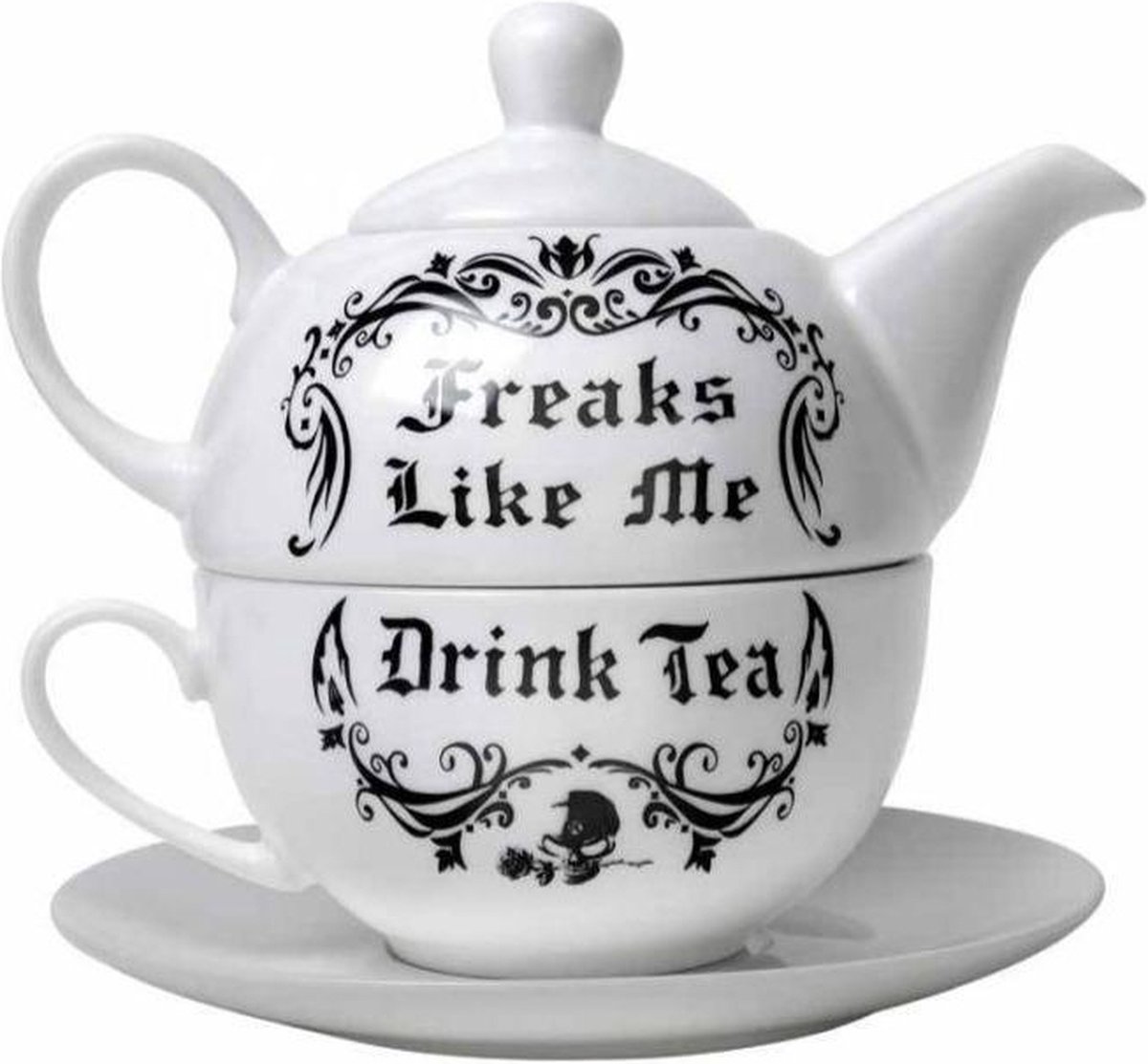 Alchemy - Freaks like me drink tea - tea for one
