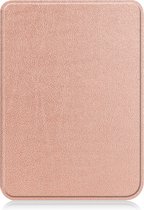 Hoesje Geschikt voor Kobo Clara 2E Hoes Book Case - Hoes Geschikt voor Kobo Clara 2E Hoesje Book Cover - Rosé Goud