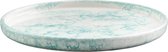 Bol.com Bowls and Dishes Espuma Aardewerk Bord | Eetbord | Dinerbord | Tapasbord | Servies 28 centimeter Ø - Mint - Nazomertip! aanbieding