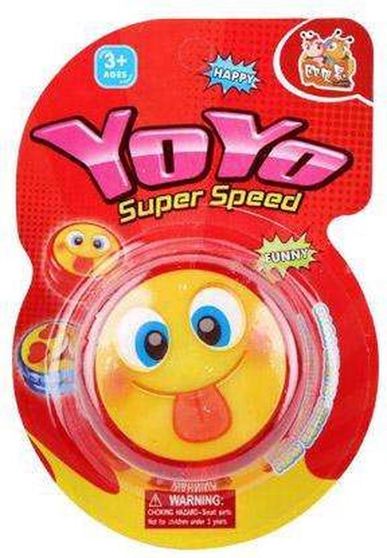 Foto: Jojo smile geel led yoyo jo jo met licht