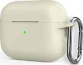 Mobigear - Hoesje geschikt voor Apple AirPods Pro 2 Hoesje Flexibel Siliconen | Mobigear Color - Wit