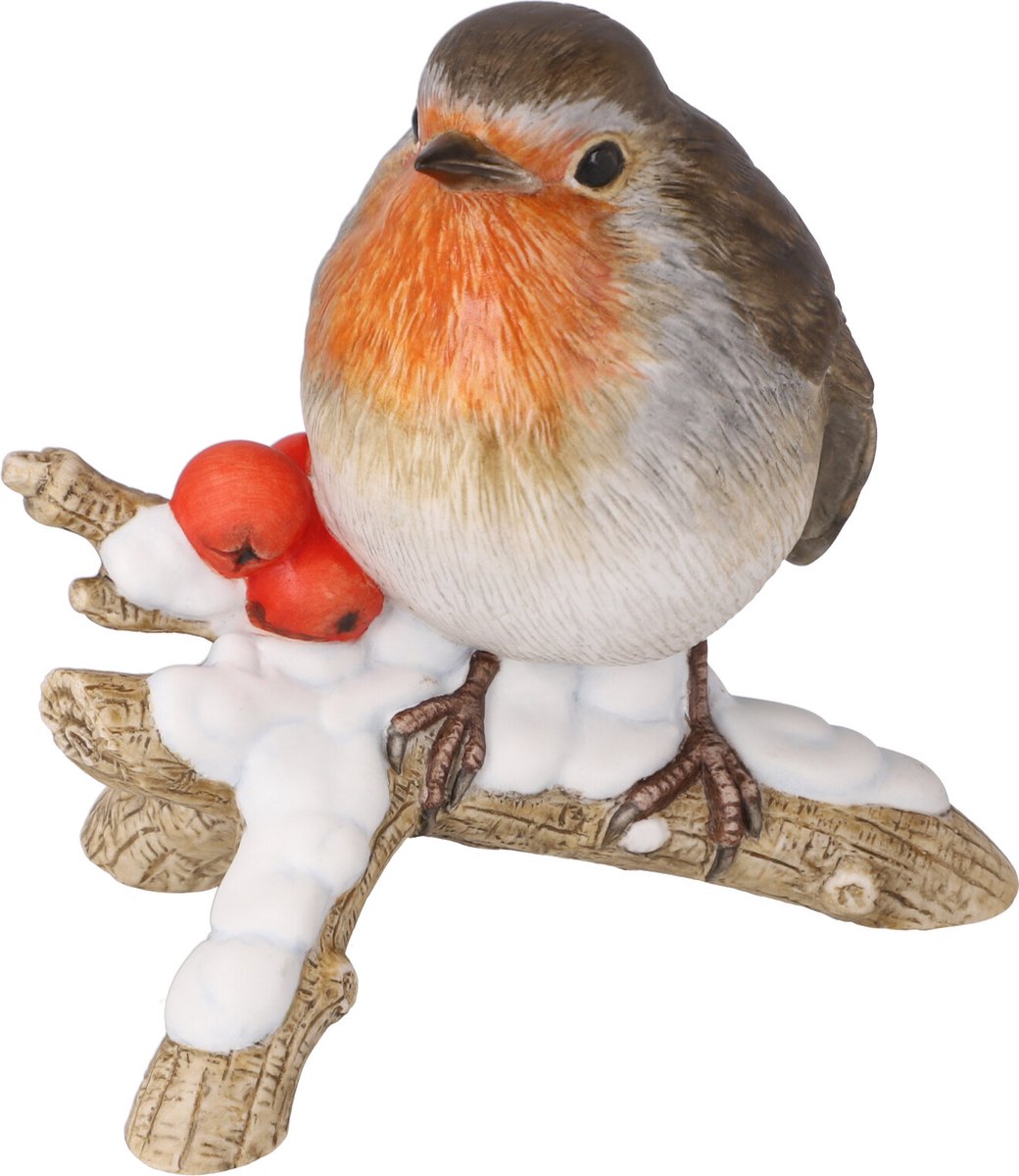 Goebel - Kerst | Decoratief beeld / figuur Vogel van het Jaar 2021 - Robin  | Porselein... | bol.com