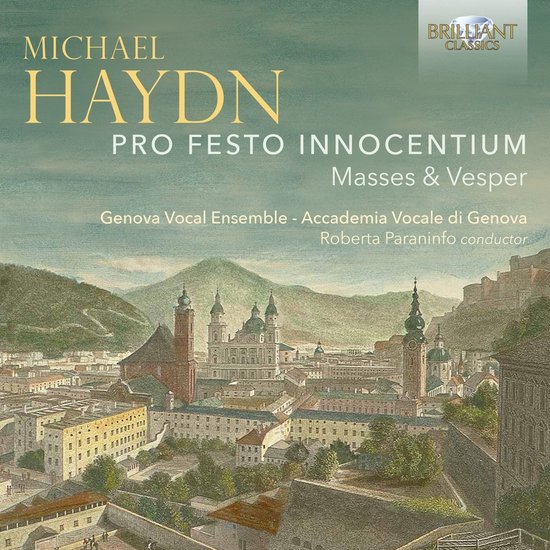 Foto: Genova vocal ensemble accademia vocale di genova michael haydn pro festo innocentium masses vespers cd 