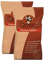 2x20 kg Cavom compleet pup/junior hondenvoer
