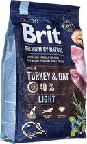 Brit Premium by Nature Light - droogvoer voor hond - 3 kg
