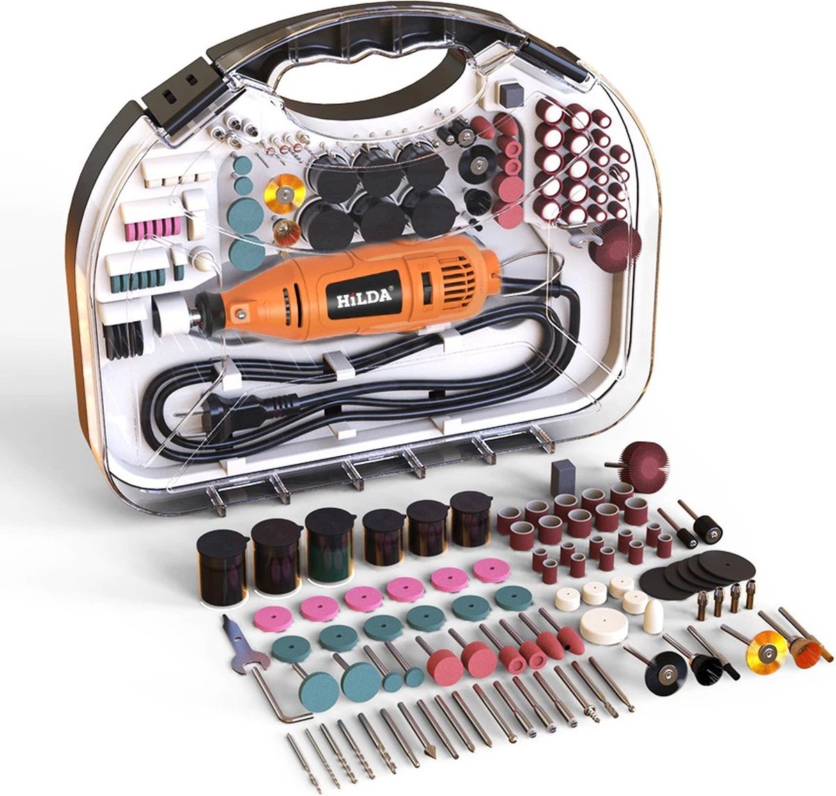 Wosume [Eenvoudig te vervangen] Wocume elektrische snijpen, mini handsnijpen, machine, glas, metaal, kunststof, hout, graveergereedschap