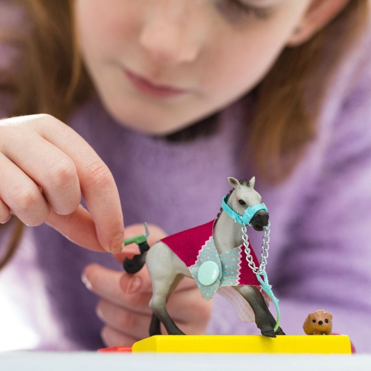 schleich HORSE CLUB - Spelplezier met veulen - Speelfigurenset - Kinderspeelgoed voor Jongens en Meisjes - 5 tot 12 jaar - 42534 — afbeelding 14