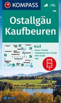 KOMPASS Wanderkarte 188 Ostallgäu, Kaufbeuren 1:50.000