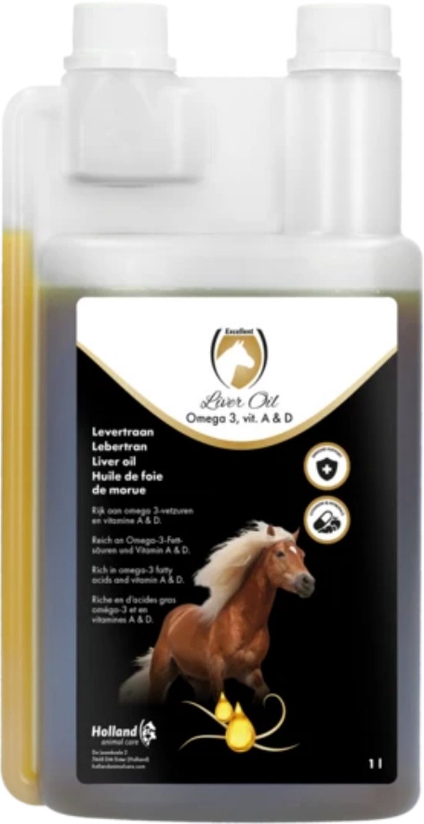 Excellent Levertraan Olie 1 liter