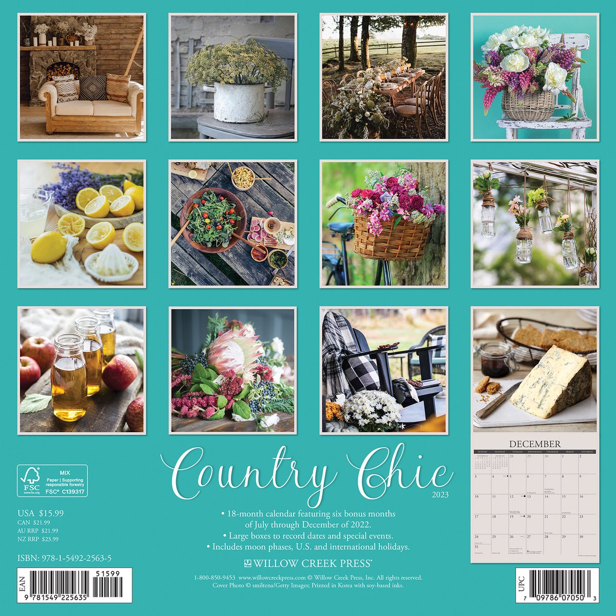 Country Chic Kalender 2023  bol.com