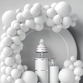Ensemble de ballons Macaron 86 pièces - Arche de ballons - Fête/ Fête - Anniversaire - Anniversaire - Décoration- Blanc