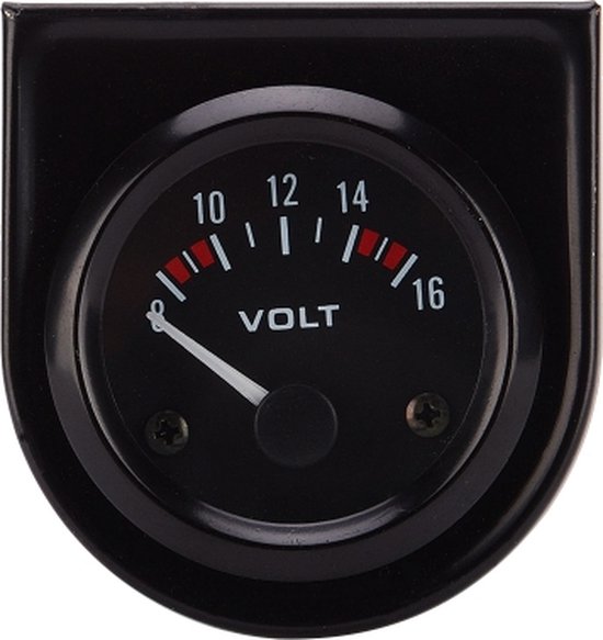 3-in-1 Autometer Zusatzinstrumente Auto 52mm 3-in-1 Triple Gauge Kit | Öltemperatur, Öldruck, Voltmeter Für Auto | DC 12V 3-in-1 Zusatzinstrumente Voor 12V Auto