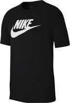 T-shirt Nike Nsw Icon Futura pour Homme - Noir / (Blanc) - Taille M
