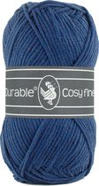 Durable Cosy Fine - acryl en katoen garen - Jeans, blauw 370 - 5 bollen