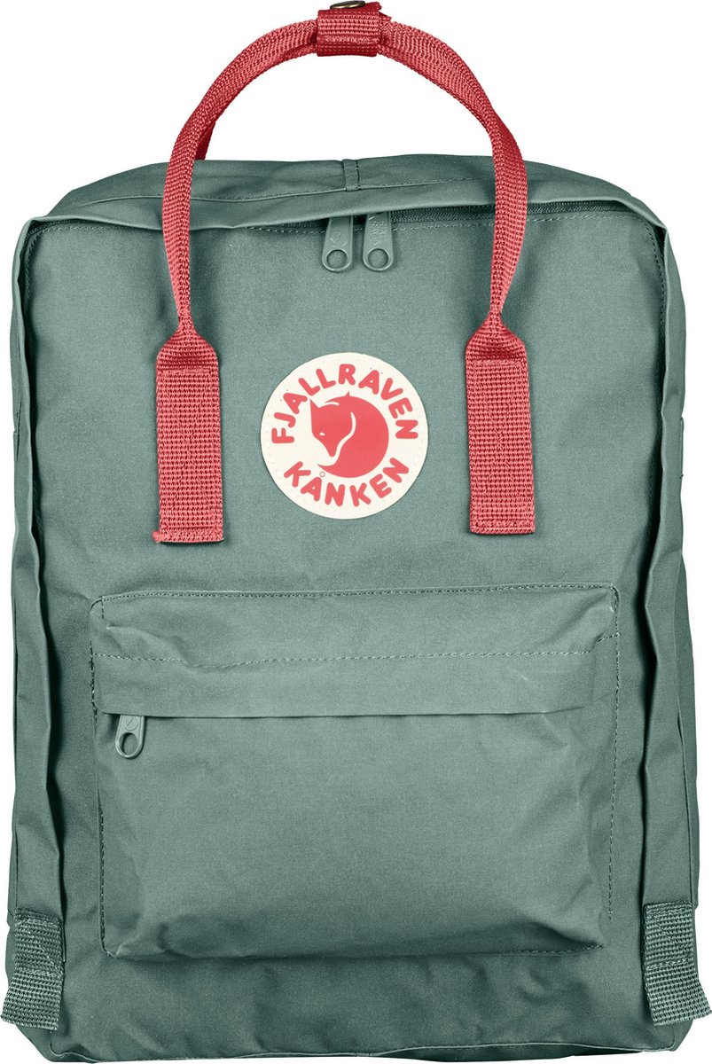 Fjallraven Kanken Rugzak 16 liter - Frost Green/Peach Pink