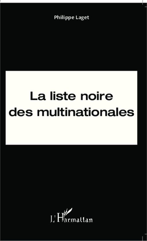 La liste noire des multinationales - cover