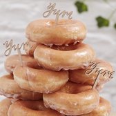 Feestdecoratie - Prikkers hapjes - Decoratie hapjes - Yum