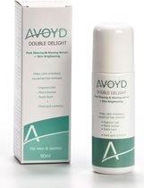 Avoyd Double Delight 90ml -  Voorkomt en verhelpt ingegroeide haartjes, scheerirritatie en scheerbultjes. Daarnaast reduceert het pigmentvlekjes - geschikt voor m/v - 043