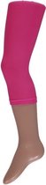 Meisjes party leggings roze driekwart - Verkleedlegging basic roze voor kinderen 92/98 (2/3 jaar)