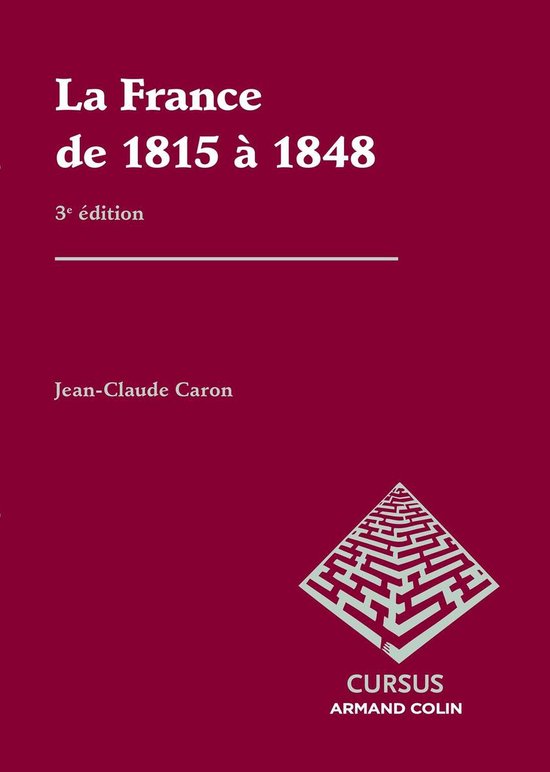 La France de 1815 à 1848 - cover