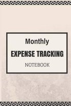 Monthly Expense Tracker Notebook